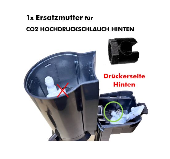 Co2 Ersatzmutter passend für Sodastream DRÜCKERSEITE/ 7,00€* in Monheim