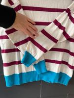 Pullover Wolle Kaschmir  gestreift  Gr.  M   38 Hessen - Bad Homburg Vorschau