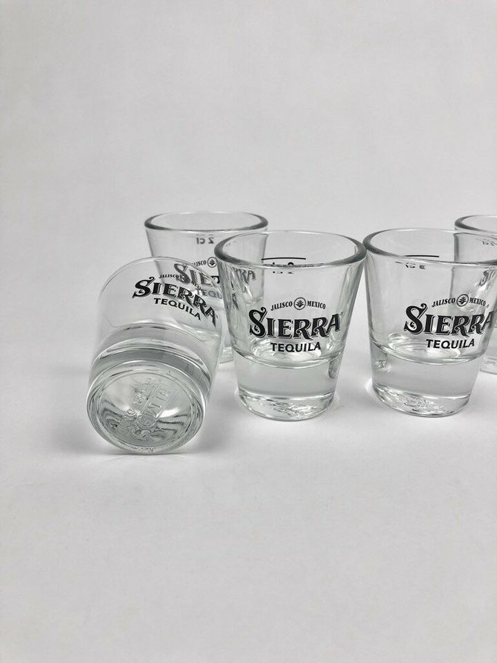 6x Sierra Tequila Glas 2cl Neu OVP Kurze Shot Stamper Schnaps Bar in Niefern-Öschelbronn