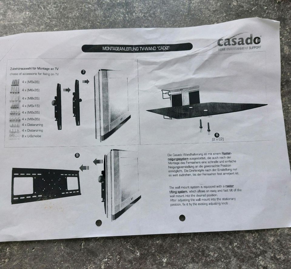 TV-Wand Casado in Aulendorf