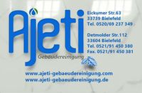 Reinigungshelfer/in ab 03.062024  mit Schlüssel Objekt gesucht Bielefeld - Joellenbeck Vorschau