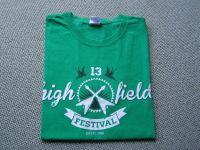 schönes Fanshirt T-Shirt Highfield Festival 2013 Gr. L von Gildan Sachsen - Wittgensdorf Vorschau