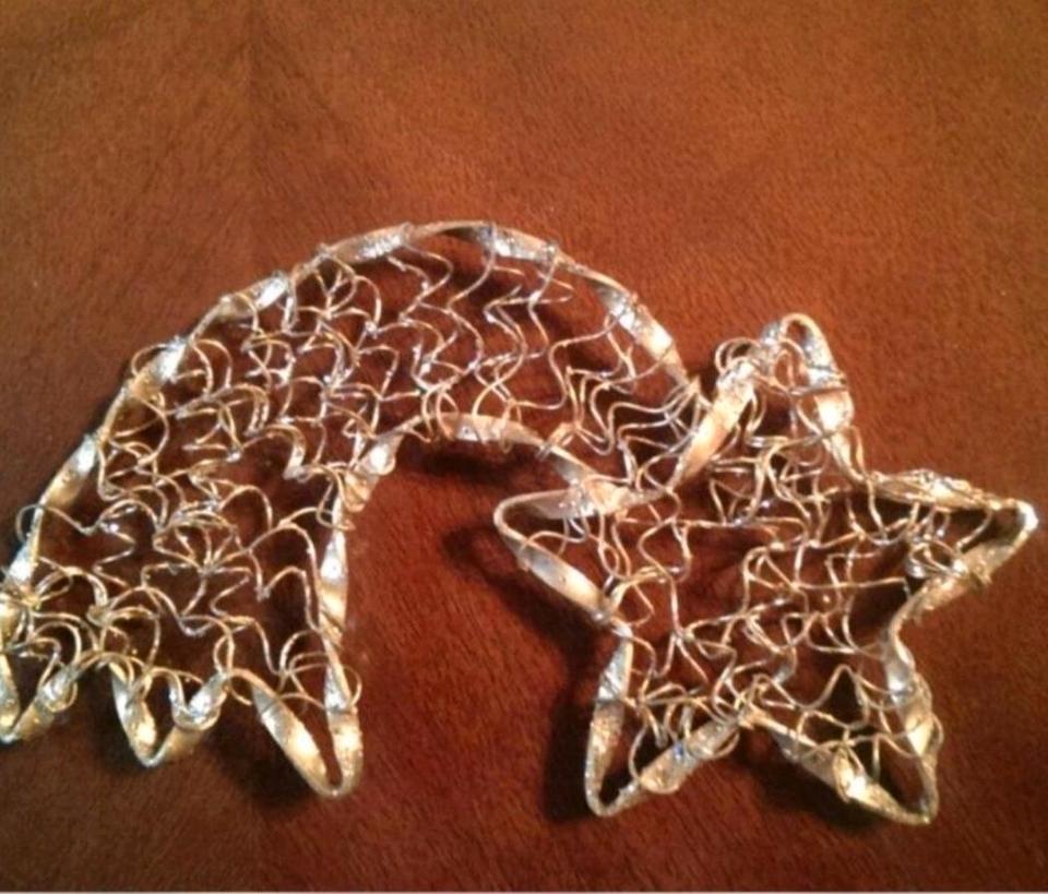 Weihnachtsbaumschmuck, Christbaumschmuck, sehr alt, 10-teilig in Kölleda