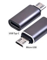 2 Adapter Micro-USB-Stecker auf USB—Buchse NEU München - Thalk.Obersendl.-Forsten-Fürstenr.-Solln Vorschau