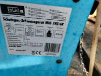 Schutzgasschweißgerät MIG 192 / 6 K  komplett oder in Teilen Hessen - Michelstadt Vorschau