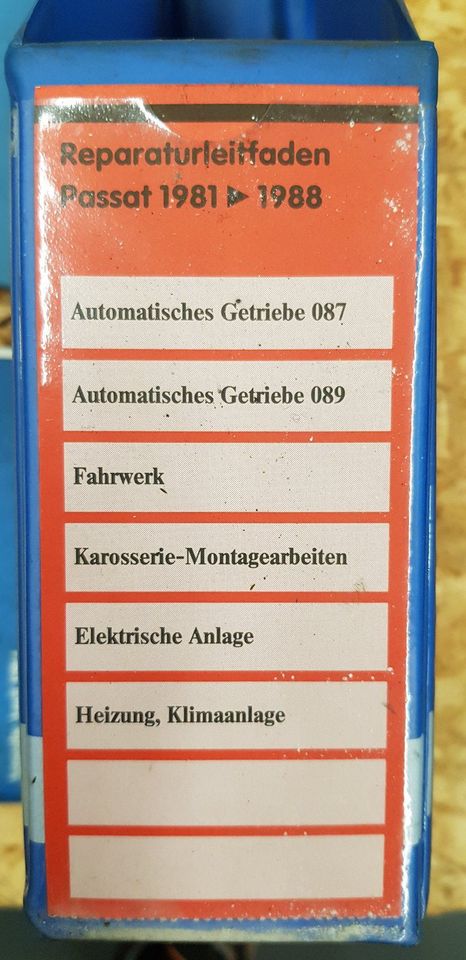 VW Reparaturleitfaden Passat 1981 - 1988 Getriebe Automatik Klima in Kerpen
