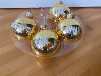 Tannenbaumkugel Weihnachtskugel  Glas Gold Kreis Pinneberg - Schenefeld Vorschau