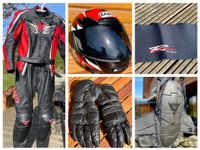 Dainese Set Lederkombi Damen Gr. 38, Handschuhe, Rückenprotector Brandenburg - Oberkrämer Vorschau