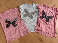 3 x Jako-o T-Shirt Schmetterling Pailletten 128/134 Rheinland-Pfalz - Schifferstadt Vorschau