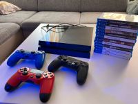 PlayStation 4 ps4 mit 12 Spielen und 3 Controllern Wuppertal - Vohwinkel Vorschau