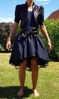 Ballkleid Gr. 34, schwarz-blau, nur 1x getragen Bayern - Amberg Vorschau