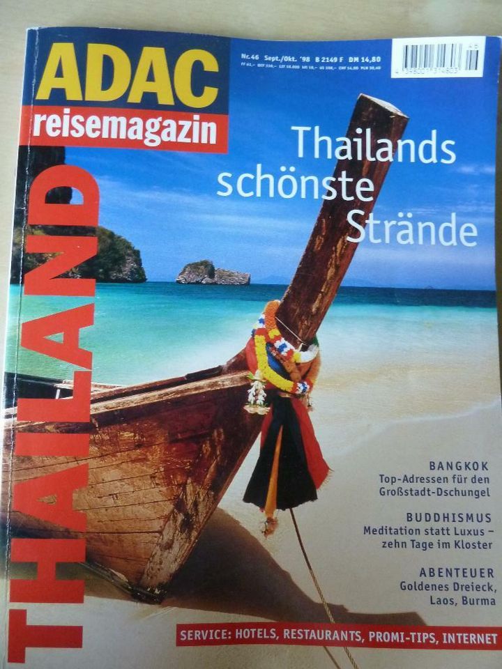 7 verschiedene Reiseführer Magazin Bildbände über Thailand Urlaub in Hattersheim am Main