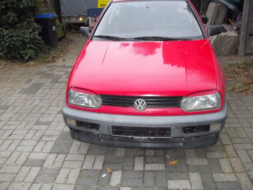 Golf 3, Bj. 95, Beziner, o.Tüv. an Bastler in Schönwalde