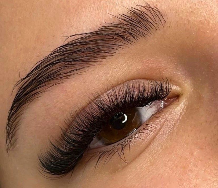 Modelle Wimpernverlängerung Volumentechnik in Hamburg