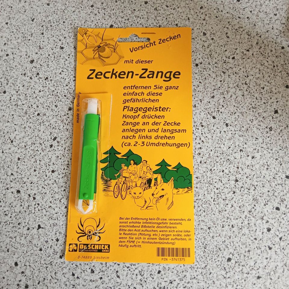 Zeckenzange in Harzgerode