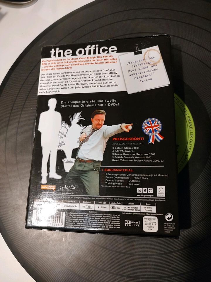 DVD The Office 1.+2. Staffel Ricky Gervais British Comedy in Aachen