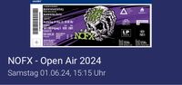 Ticket NOFX Open Air Saarbrücken 1.06.24 Baden-Württemberg - Karlsruhe Vorschau