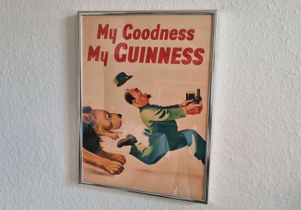 Bild Guinness Leinwand Poster Bier Saufen Guiness Ginness Irland in Kiel