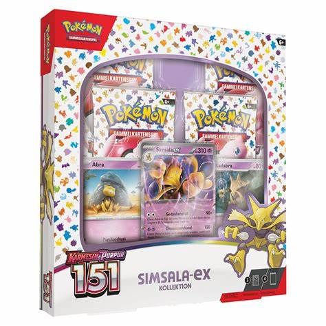 Pokemon 151 Simsala ex Kollektion - Deutsch in Dinslaken