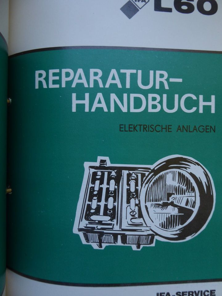 IFA L60 Reparaturhandbuch in Einzelbroschüren in Berlin