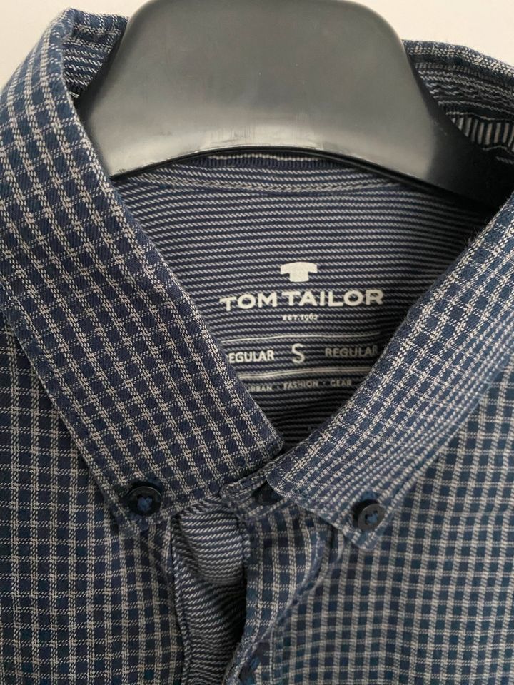 Tom Tailor Regular Hemd blau Herren Größe S in Bad Münder am Deister
