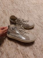 Cox hohe Sneaker silber grau beige Gr. 38 Bayern - Klingenberg am Main Vorschau