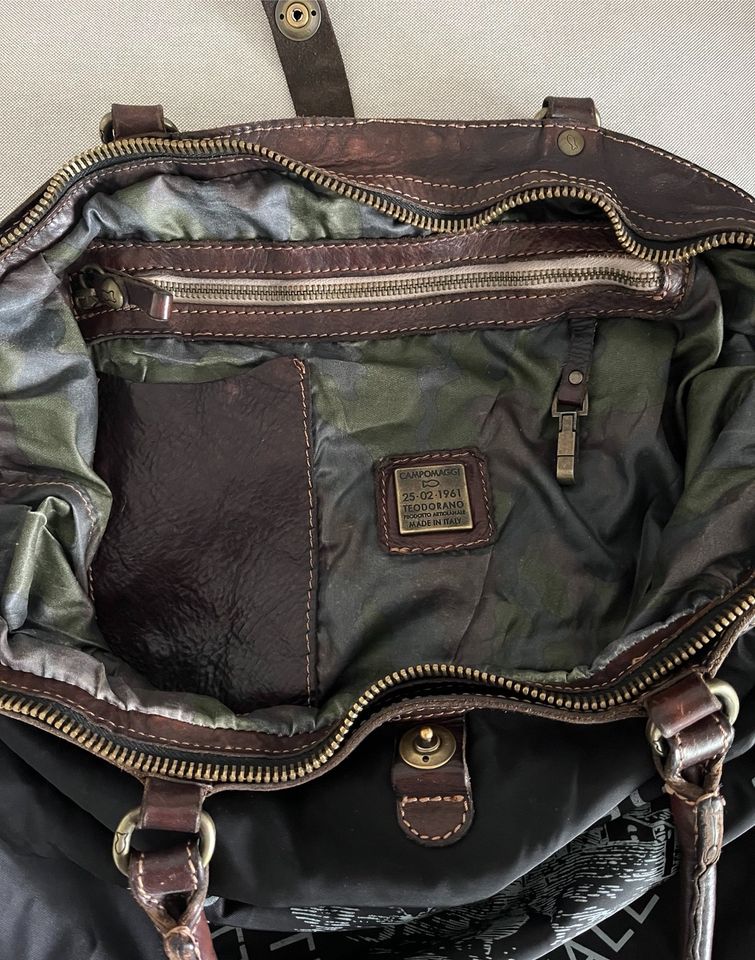 Campomaggi Tasche, schwarz, TOP in Hamburg