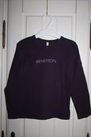 Benetton Pullover Gr. 92 98 lila Logo silber Pulli Glitzer 100 cm Harburg - Hamburg Heimfeld Vorschau