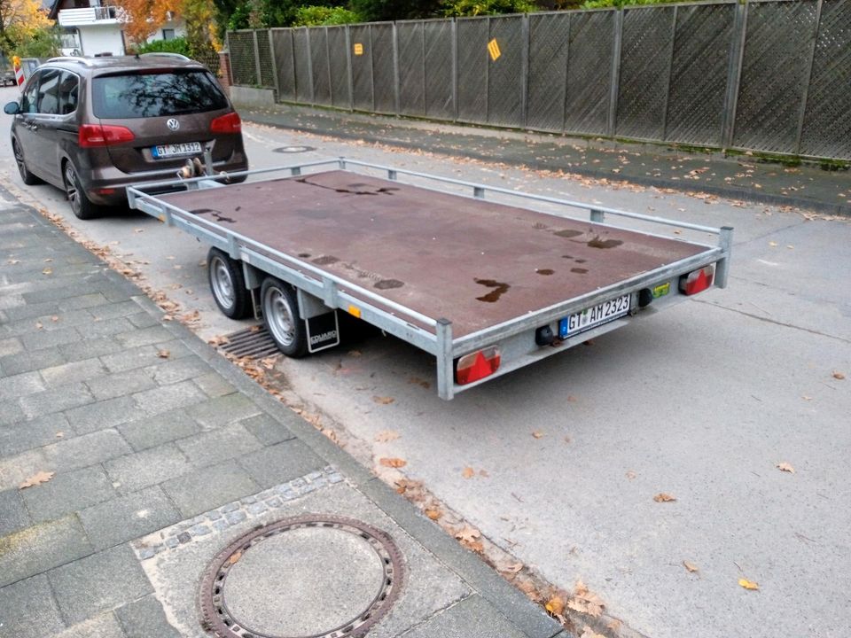 Autotransporter Autoanhänger Trailer zu vermieten in Gütersloh