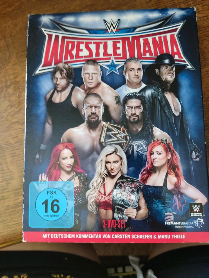 DVD Wrestlemania 2016 in Wölfersheim