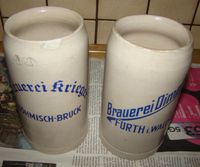 Bierkrug Krieger Böhmisch Bruck Brauerei Dimpfl Furth im Wald alt Bayern - Schwandorf Vorschau