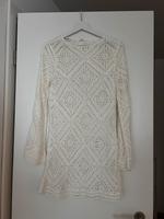 Strickkleid Mango weiß S Baumwolle 60% Sachsen-Anhalt - Halle Vorschau