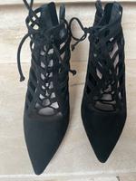 Schwarze Pumps Riemen Riemchenpumps DUNE 39 Nordrhein-Westfalen - Lohmar Vorschau