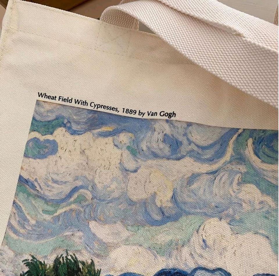Vincent van Gogh Aesthetic Artist canvas art print bag tote bag in Berlin