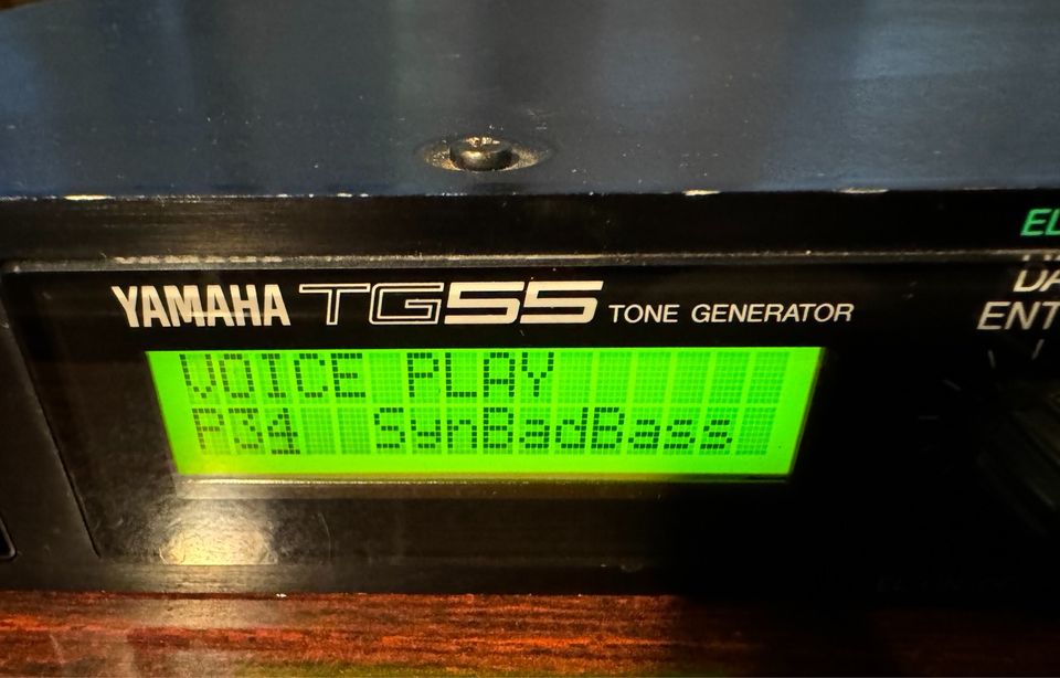 Yamaha TG55 FM Rack Synthesizer in Duisburg