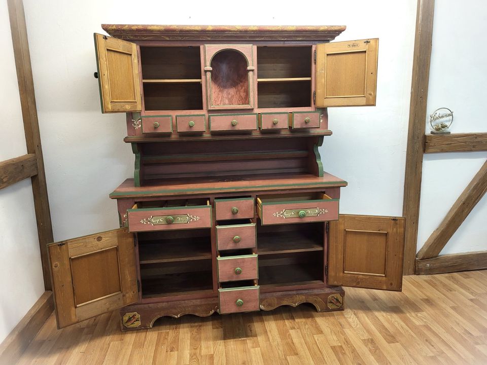 Voglauer 1800 rosa altrosa Buffet Anrichte Vitrine Schrank in Fulda