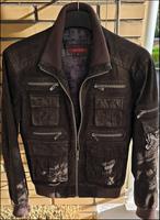 REVIEW Leder-Blouson (Wildleder "antik"), S - zwei Mal getragen!! Nordrhein-Westfalen - Meerbusch Vorschau