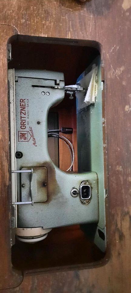 GRITZNER Automatik Schrank Nähmaschine von 1959 in Donauwörth