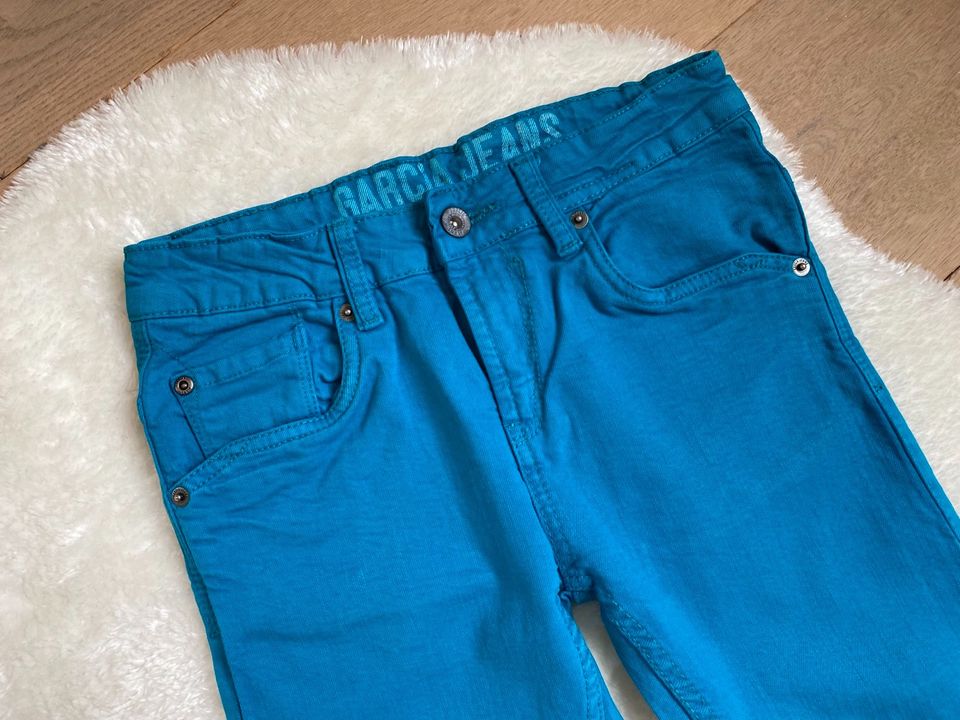 GARCIA Jeans Liza Slim petrol blau Gr. 164 für schmale Girls in Neckargemünd