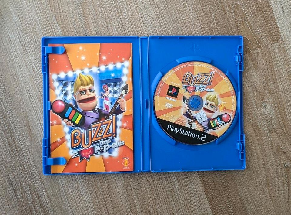 Buzz Bundle PS2 | 4 Controller | 3 Spiele | TOP Zustand | OVP in Wandlitz