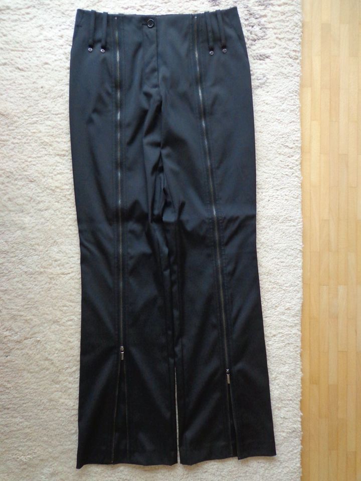 Hosenanzug, Kostüm, Comma, schwarz, Größe 36-38 in Karben