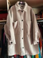 Beige sherpa Jacke Leipzig - Connewitz Vorschau