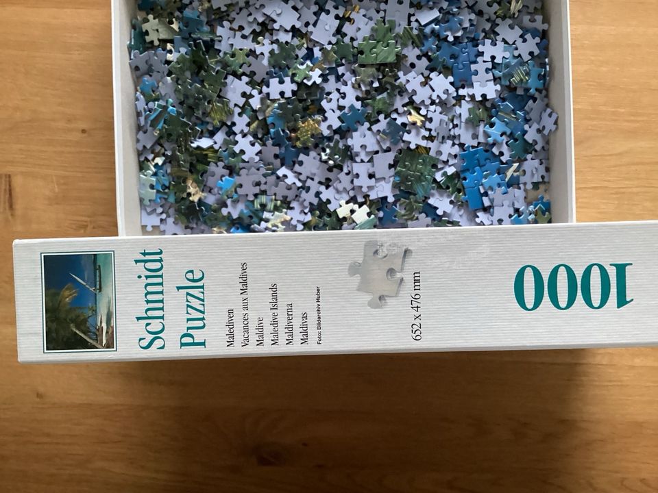 Schmidt Puzzle 1000 Teile Malediven in Fürth