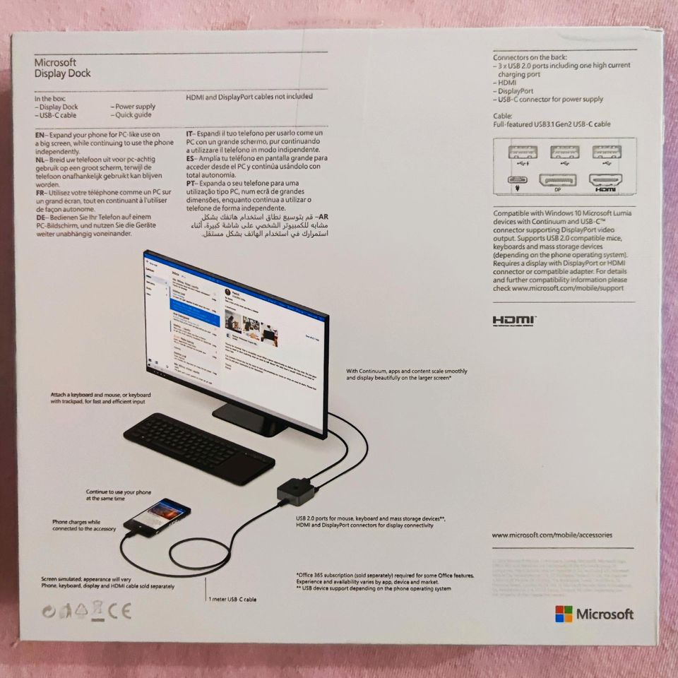 Microsoft Display Dock in Satow