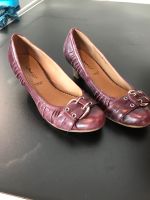 Schuhe Ballerinas Leder 36 lila Nordrhein-Westfalen - Breckerfeld Vorschau