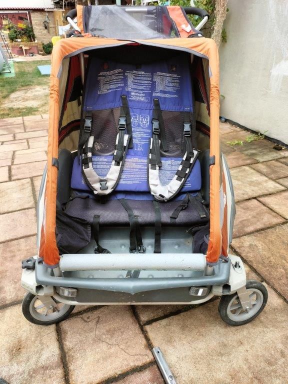 Thule Chariot Captain XL 2 Fahrradanhänger für 2 Kinder in Gau-Algesheim