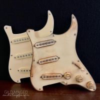 Fender Strat, Stratocaster, Pickguard, Heavy Relic Aged Road Worn Bayern - Waging am See Vorschau