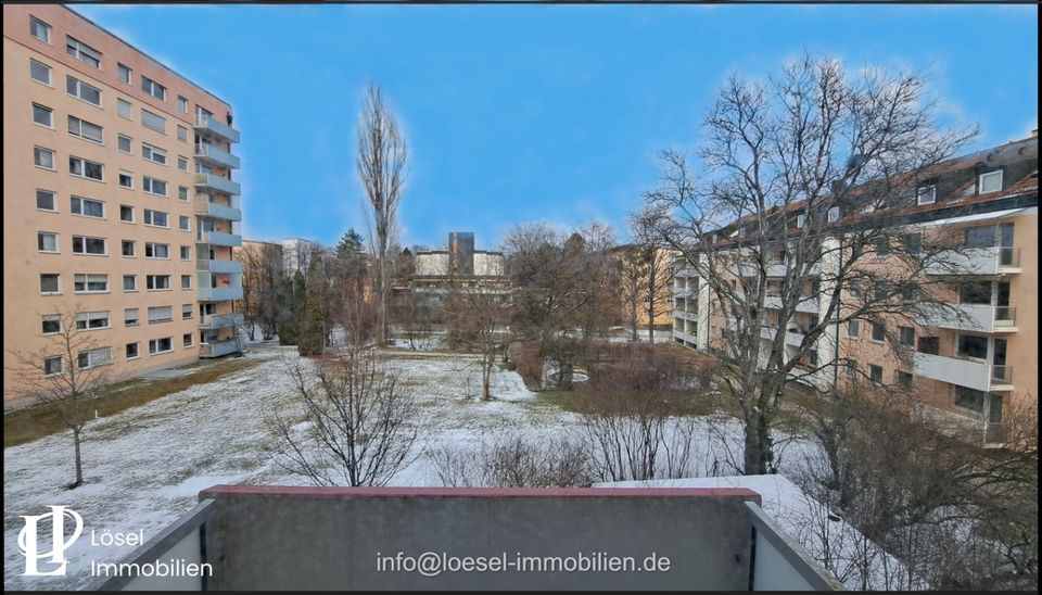 Sonnige 2,5-Zimmer-Wohnung mit hervorragendem Südbalkon in Sendling in München