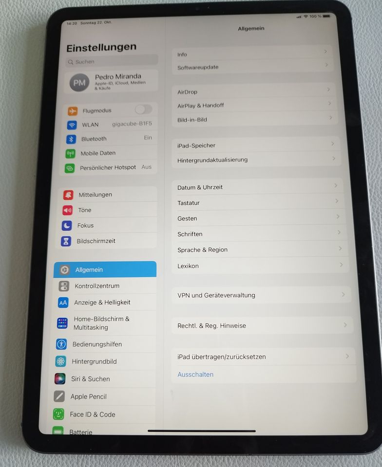 Ipad Pro 11 Wifi+Cellular 512Gb A2013 von Juli 2019 + Hülle in Aurich