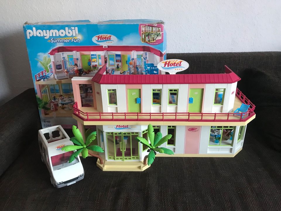 Playmobil Hotel 5265, Hotelbus 5267, Ferien, Konvolut, Urlaub in Ihlow